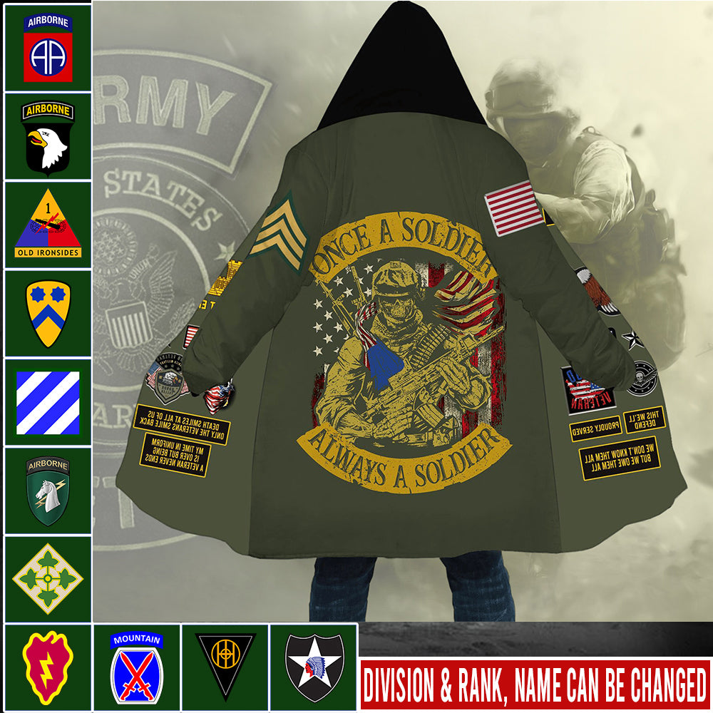 US Military – Army Division All Over Print Cloak – Amazing Customize