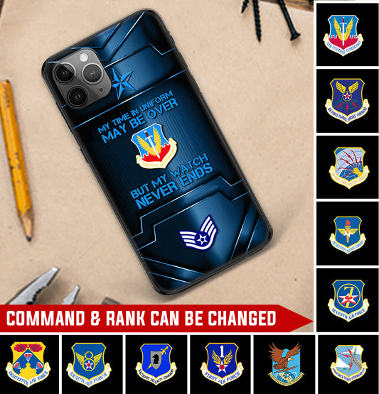 Personalized US Military - Air Force Command Phone Case Printed