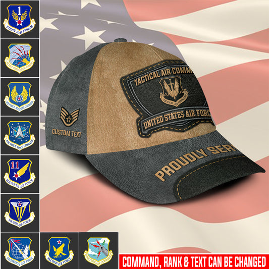 US Military – Air Force Command All Over Print Cap