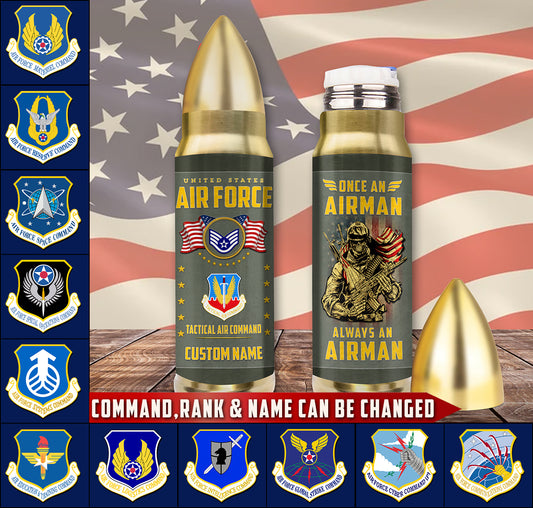 US Military – Air Force Command – Bullet Tumbler