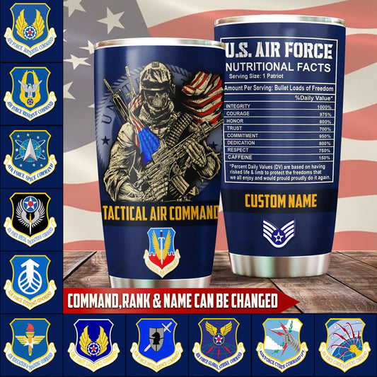 US Military – Air Force Command – Tumbler
