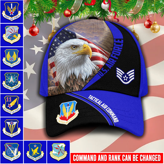 US Military – Air Force Command All Over Print Cap