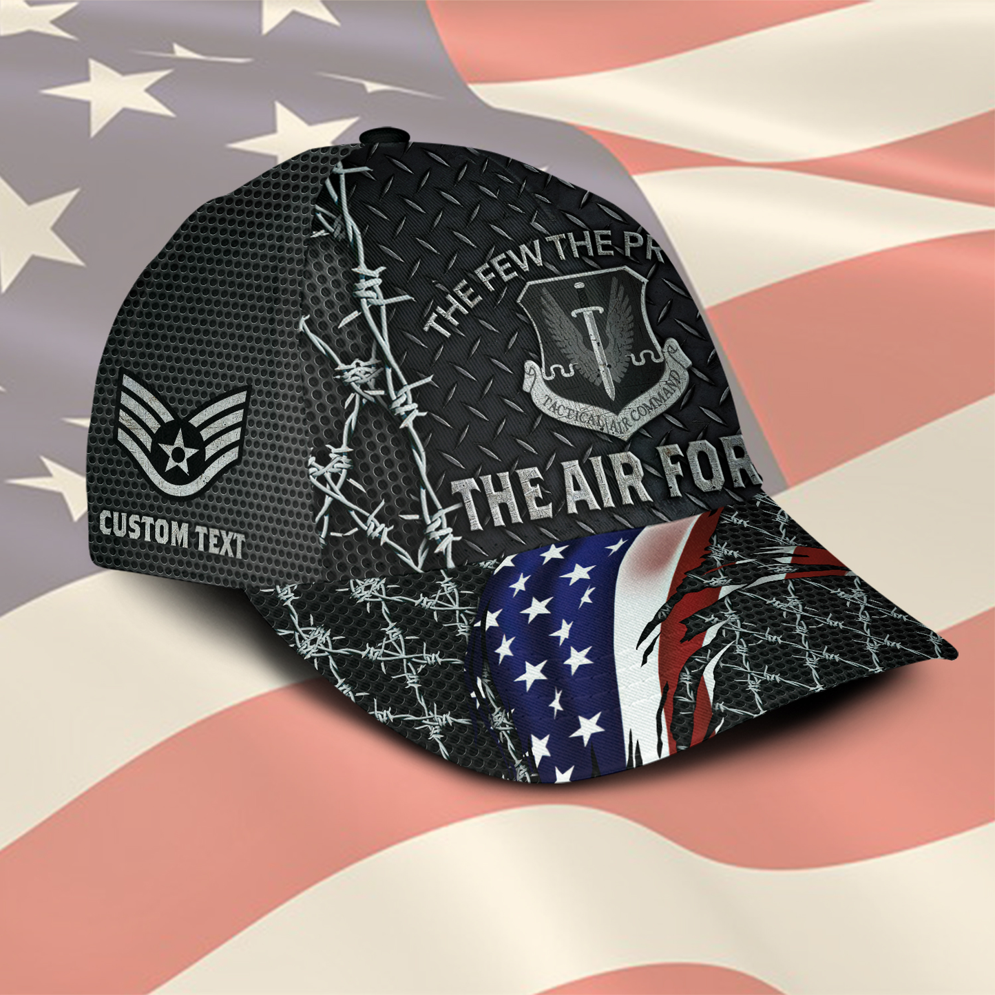 US Militär – Air Force Command All Over Print Cap