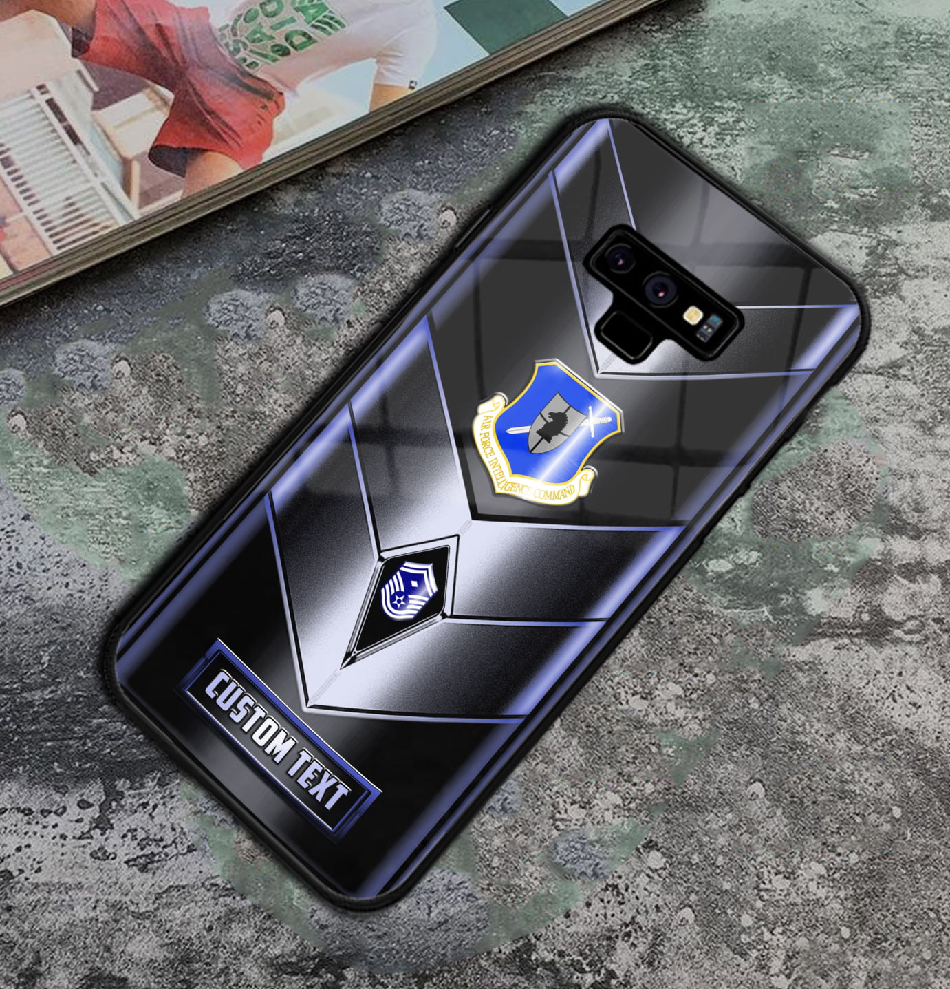 Personalized US Military - Air Force Command Phone Case Printed