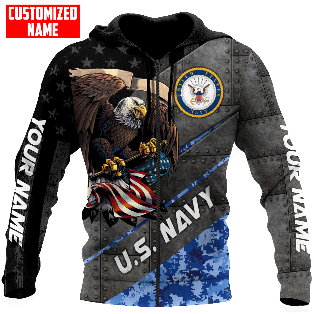 US Navy Veteran - Metallmuster Unisex Shirts