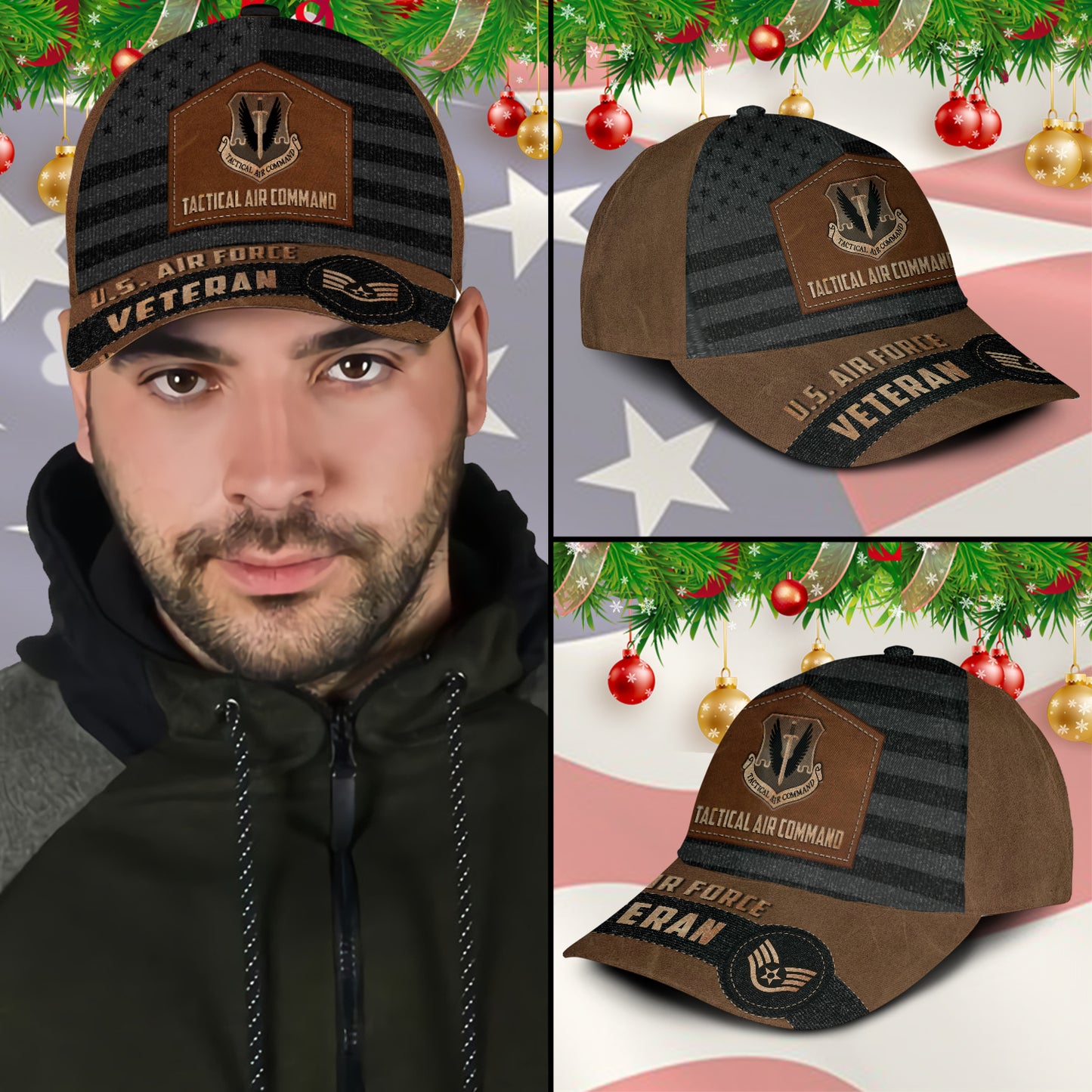 US Military – Air Force Command All Over Print Cap