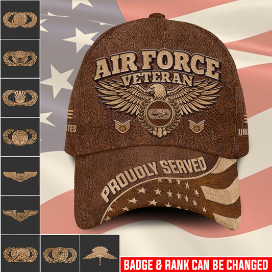 US Militär – Air Force Badge All Over Print Cap