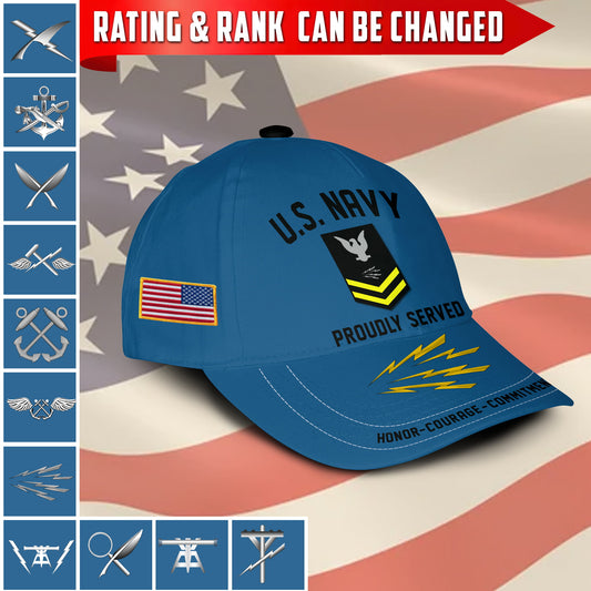 US Militär – Navy Rating All Over Print Cap