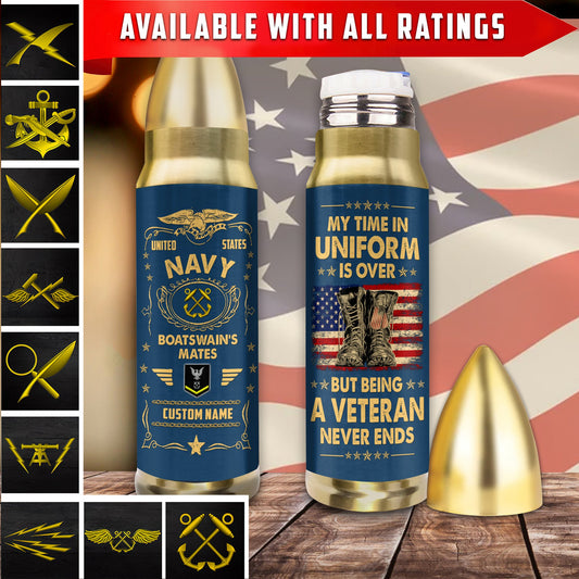 US Military – Navy Rating – Bullet Tumbler