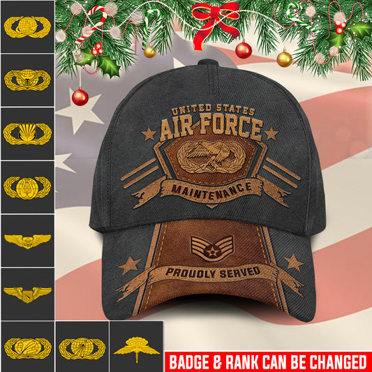 US Military – Air Force Badge All Over Print Cap