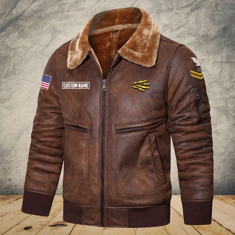 US Military - Navy Rating - Leather Jacket For Veterans