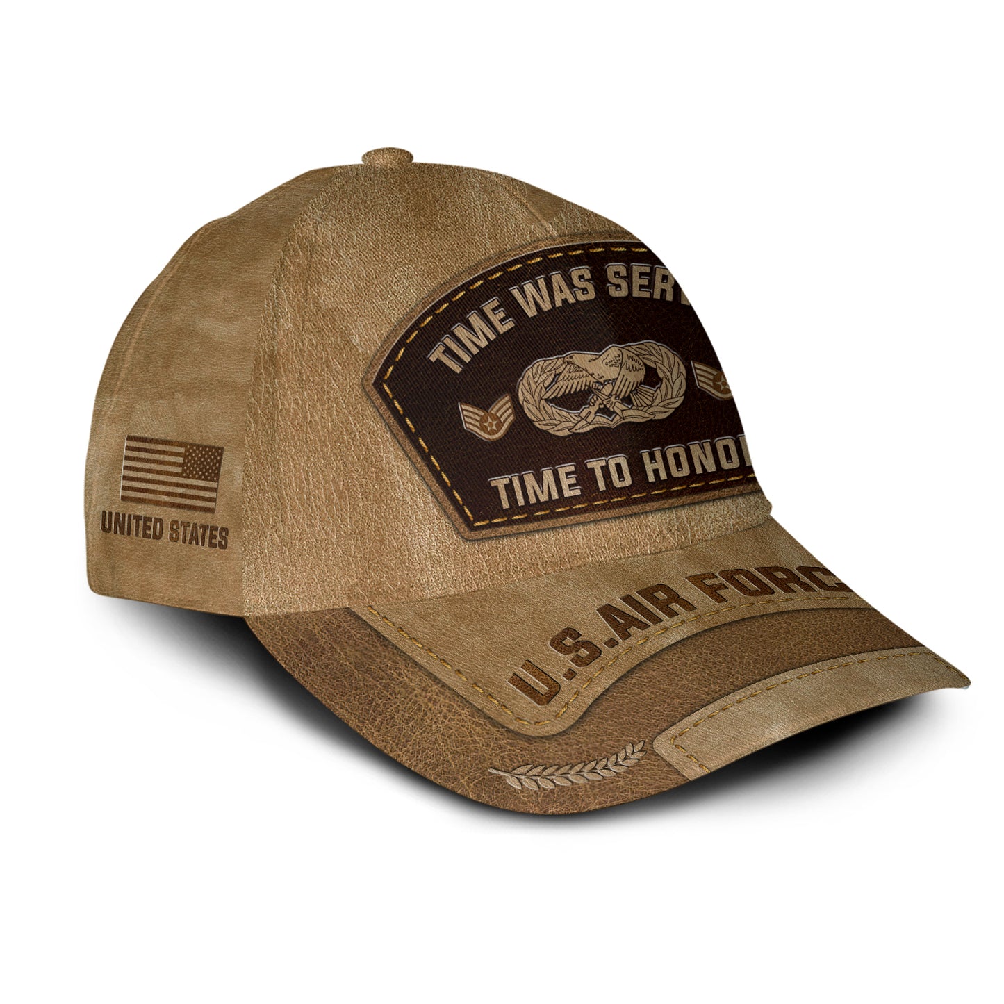 US Military – Air Force Badge All Over Print Cap