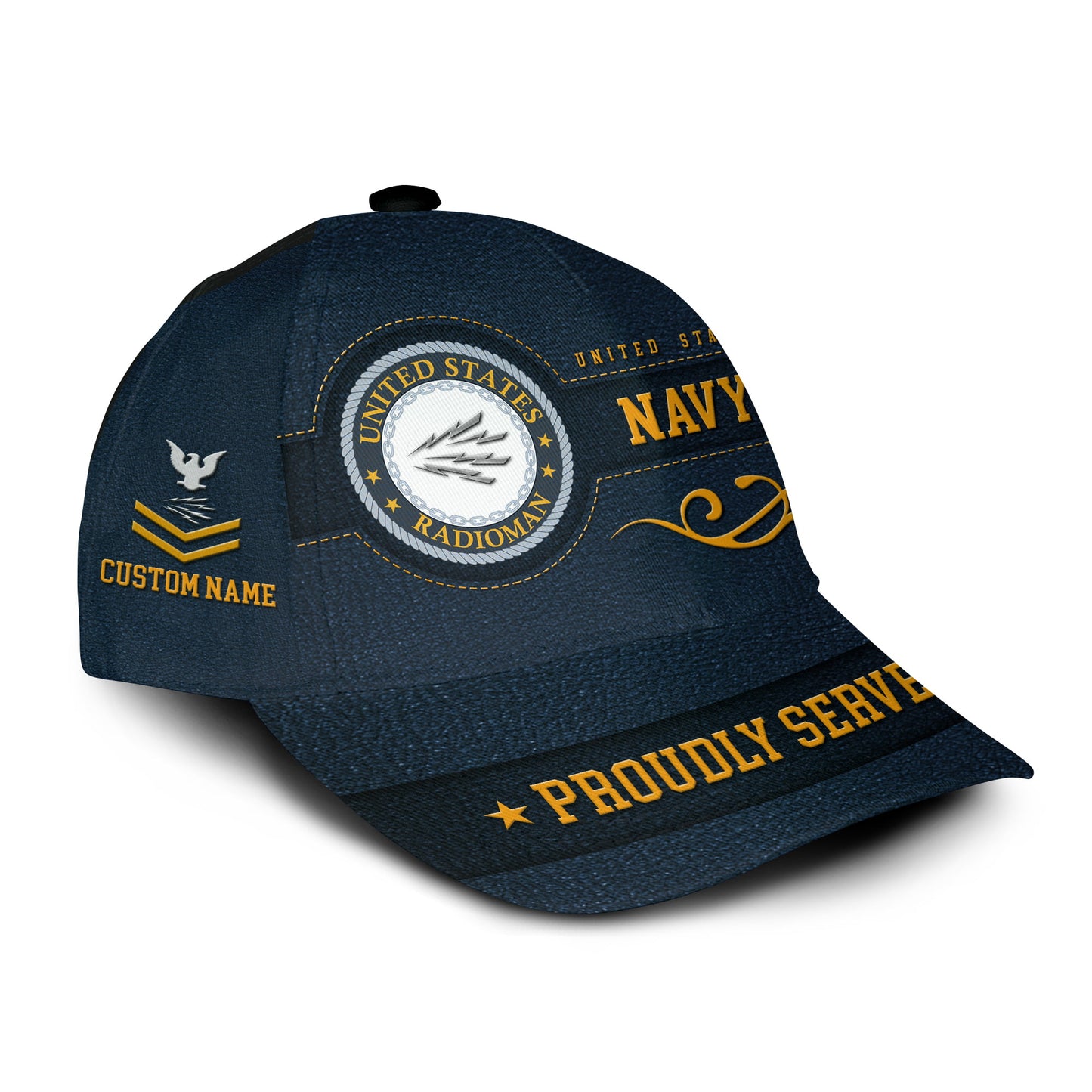 US Military – Navy Rating All Over Print Cap