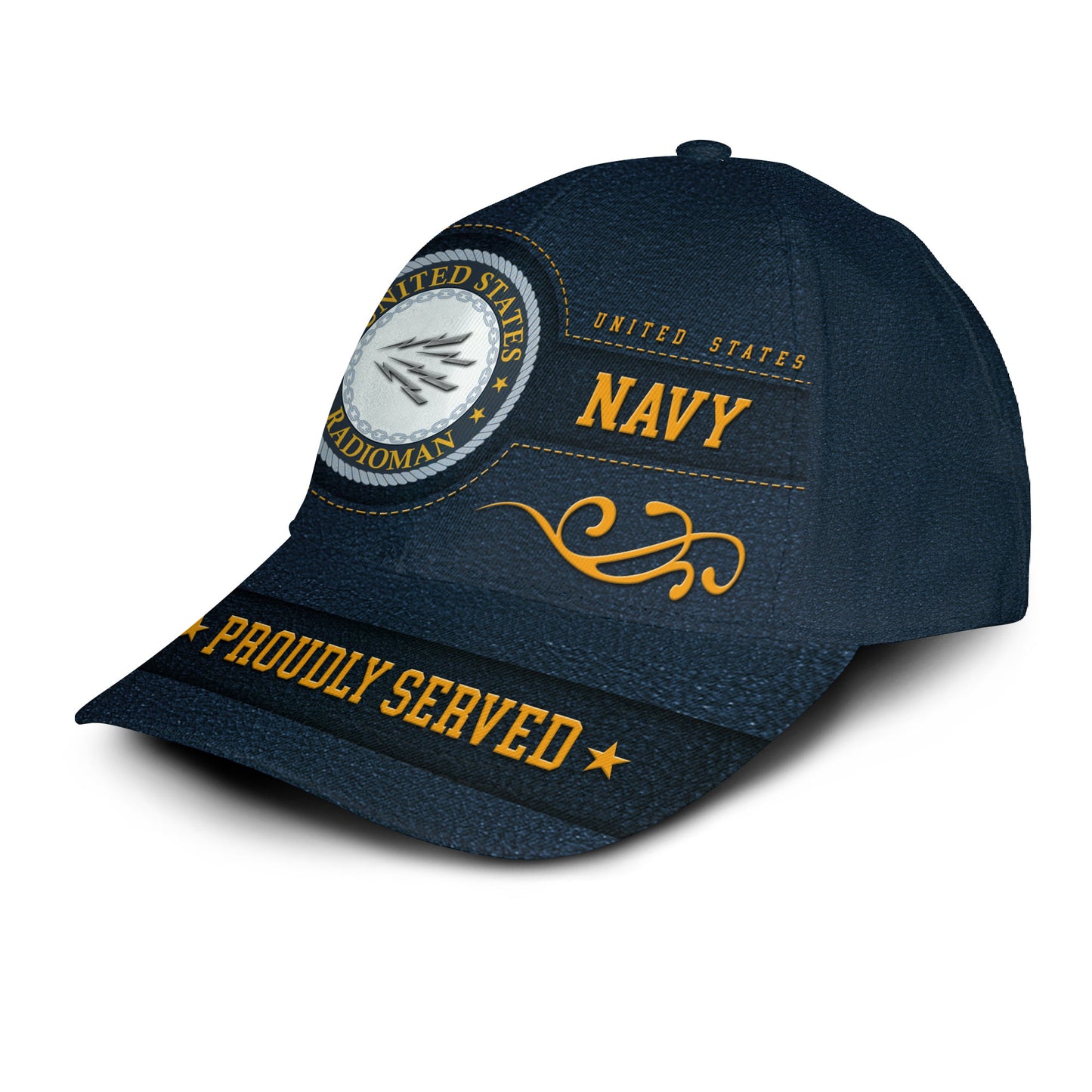 US Military – Navy Rating All Over Print Cap