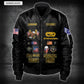 US Military – Air Force Badge All Over Print Bomber Jacket