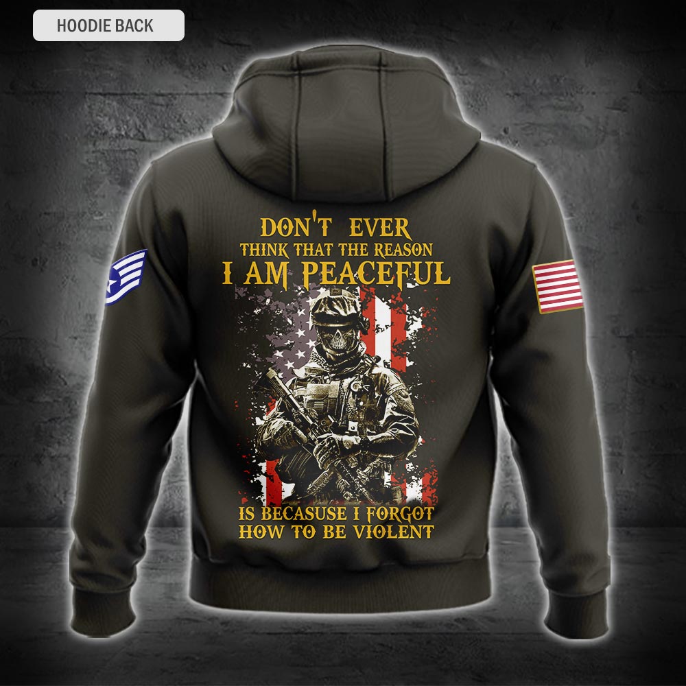 US Military – Air Force Command All Over Print Hoodie