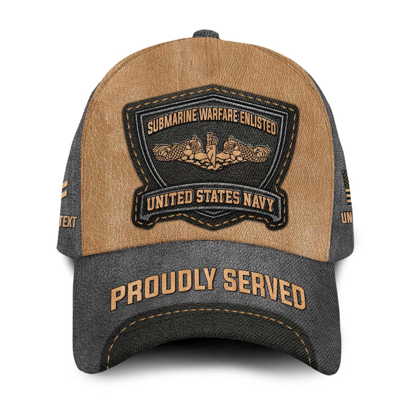 US Military – Navy Badge All Over Print Cap