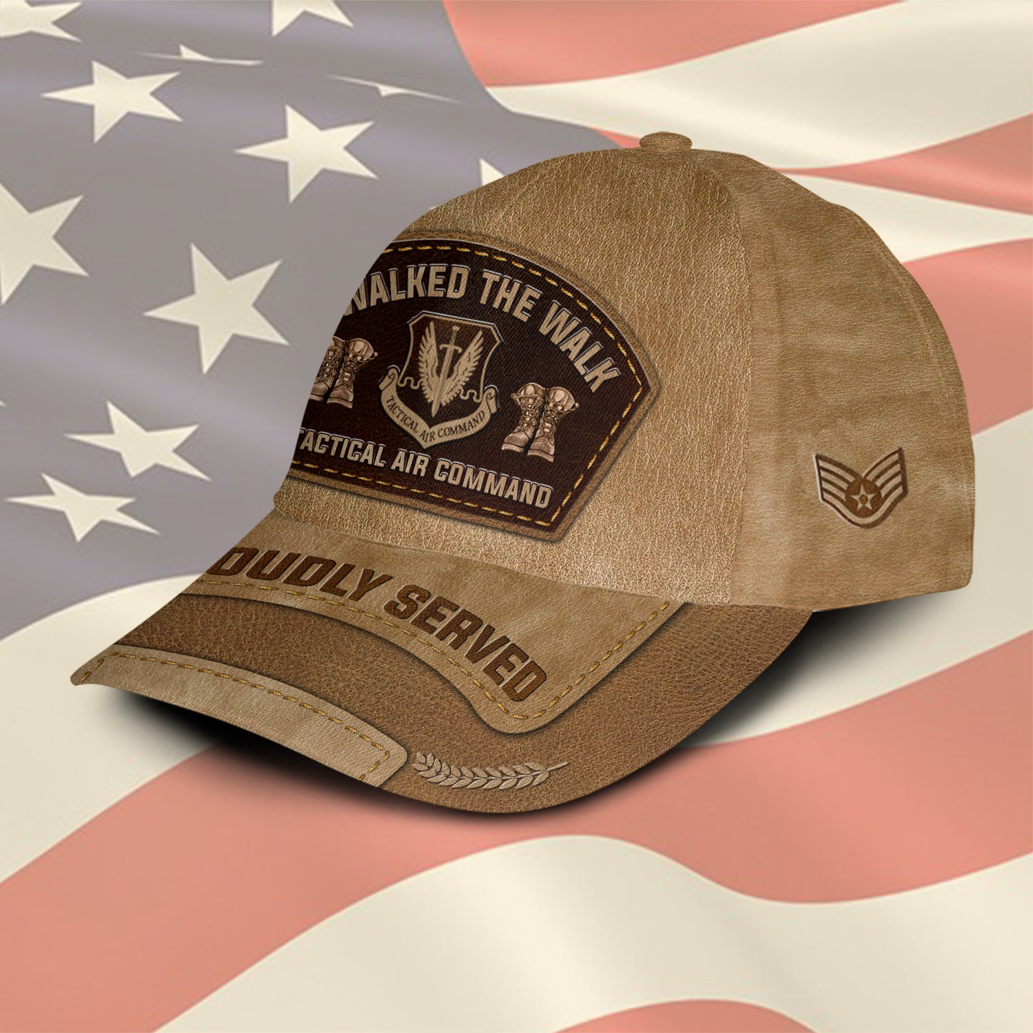 US Military – Air Force Command All Over Print Cap