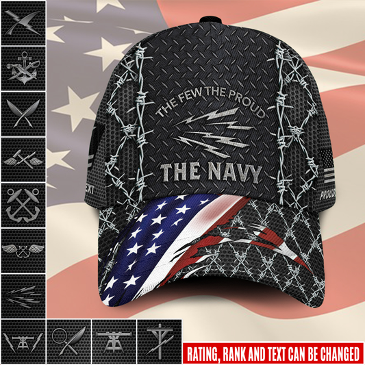 US Military – Navy Rating All Over Print Cap