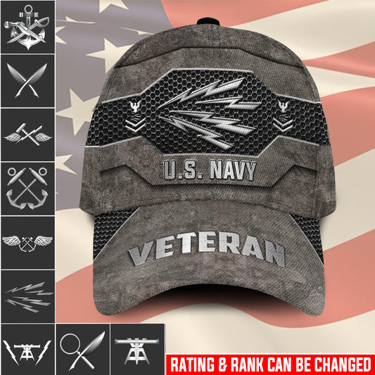 US Military – Navy Rating All Over Print Cap