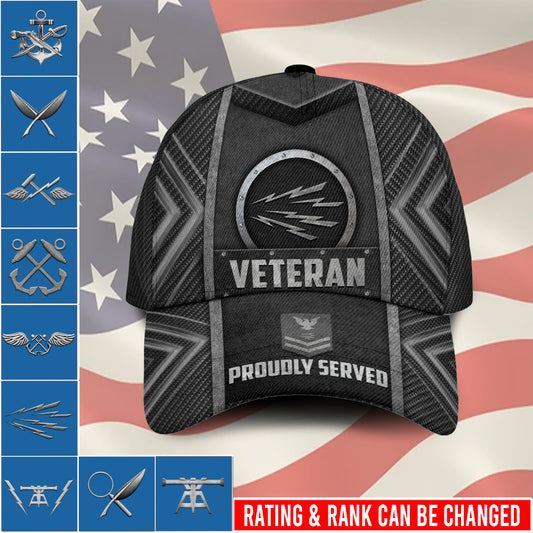 US Military – Navy Rating All Over Print Cap