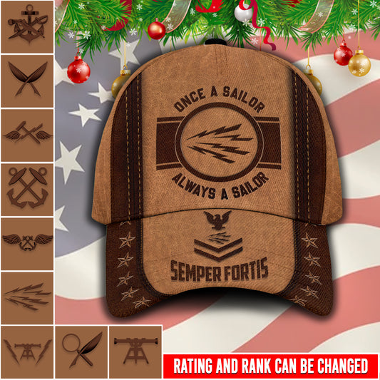 US Military – Navy Rating All Over Print Cap