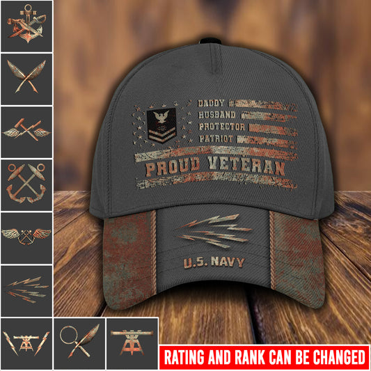 US Military – Navy Rating All Over Print Cap