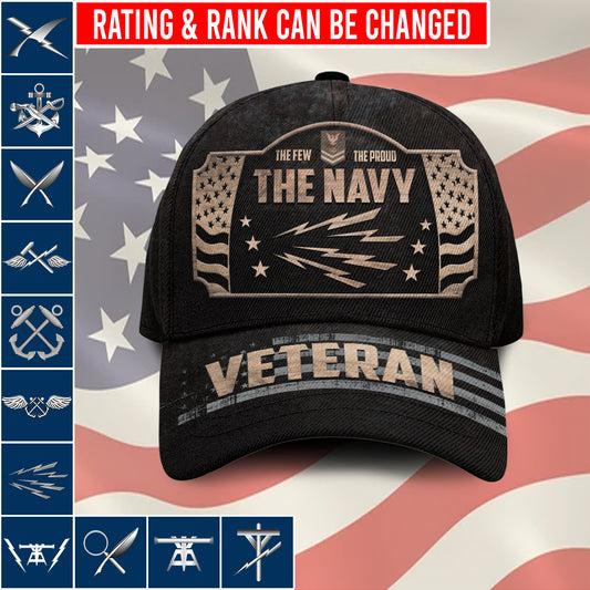 US Military – Navy Rating All Over Print Cap