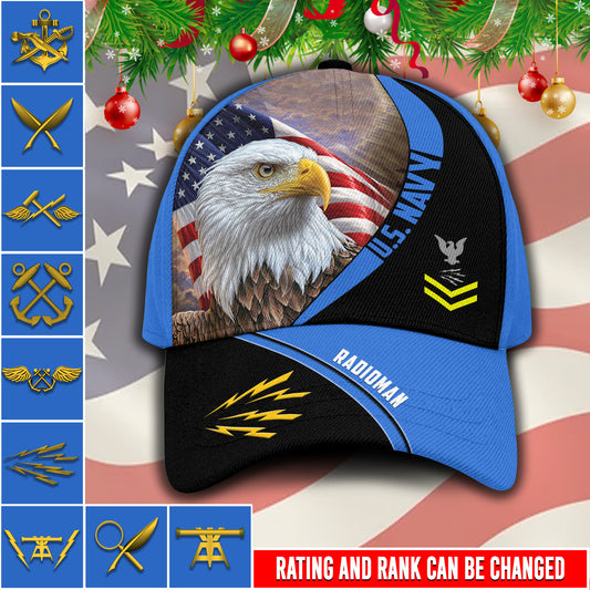 US Military – Navy Rating All Over Print Cap