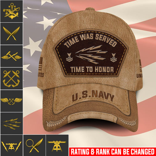 US Military – Navy Rating All Over Print Cap