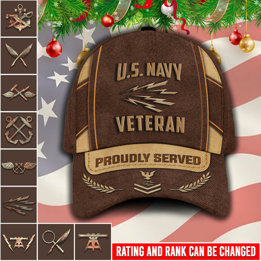 US Military – Navy Rating All Over Print Cap