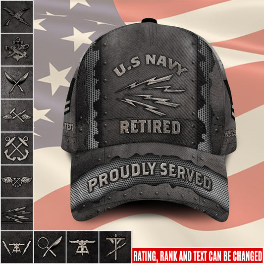 US Military – Navy Rating All Over Print Cap