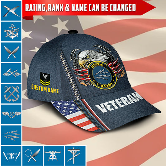 US Military – Navy Rating All Over Print Cap