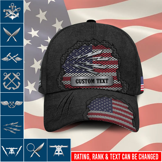 US Military – Navy Rating All Over Print Cap