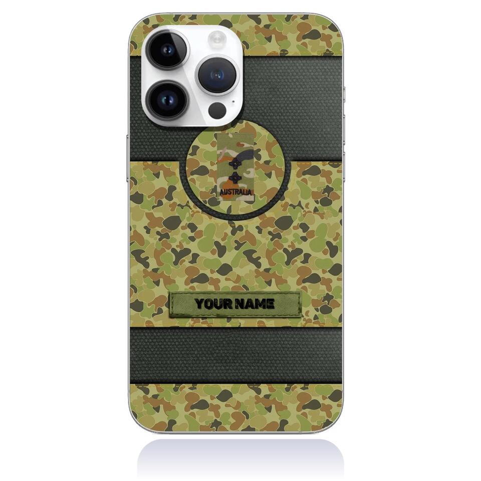 Coque de téléphone personnalisée pour soldat/vétéran australien - 3101230003