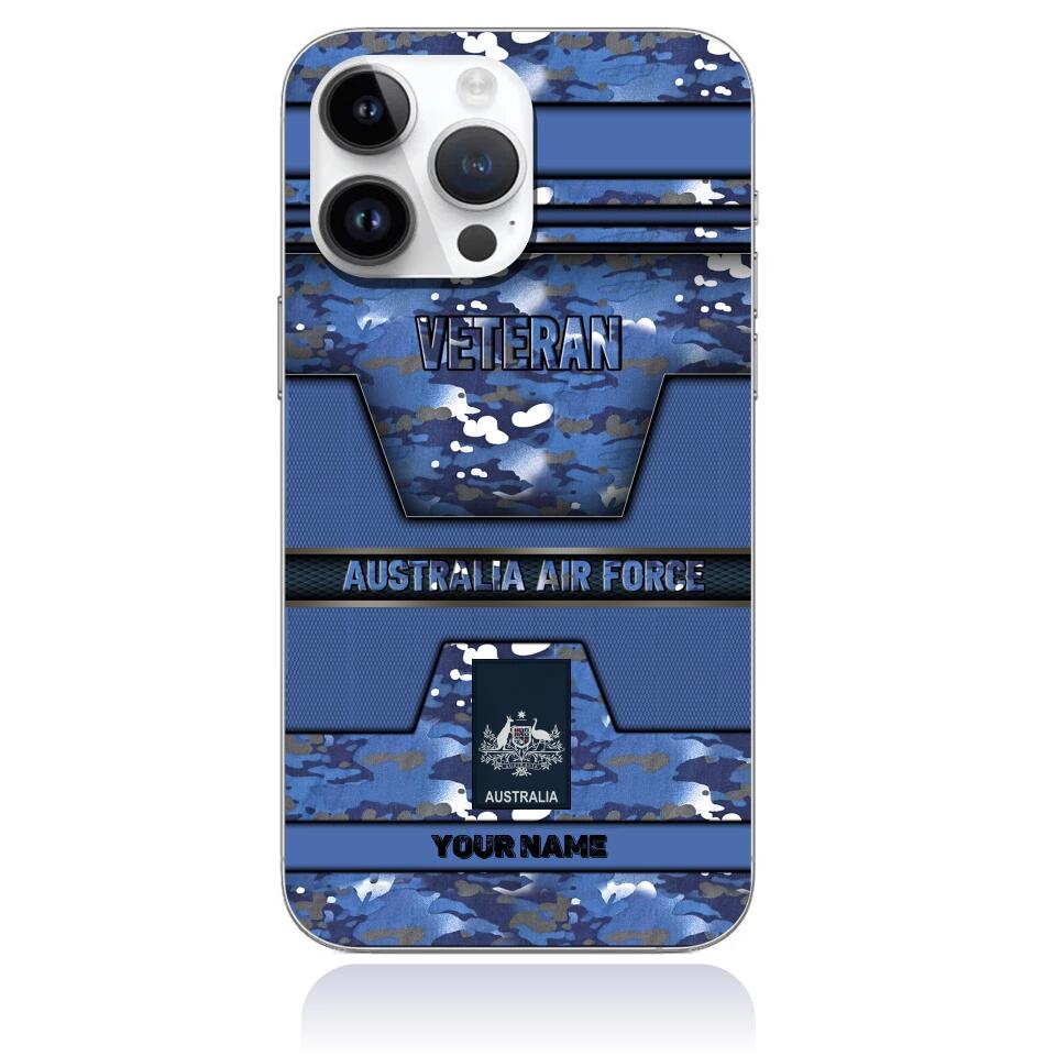 Personalized Australian Soldier/Veterans Phone Case Printed - 3101230006