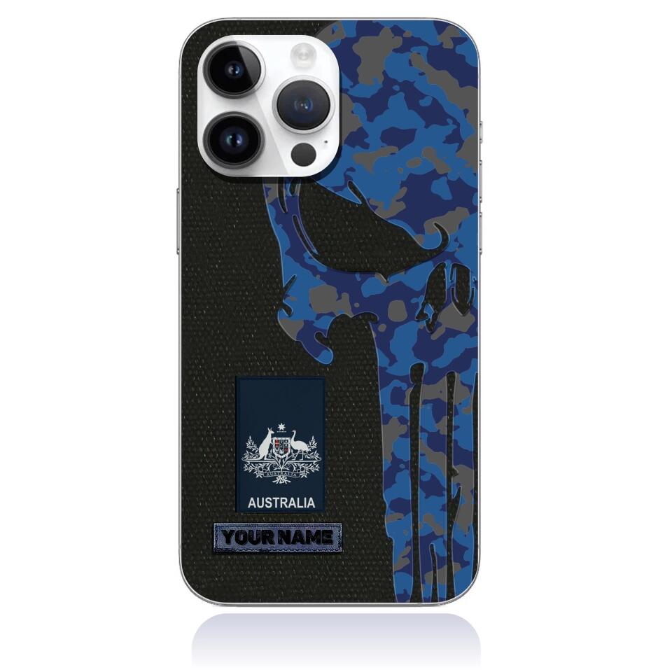 Coque de téléphone personnalisée pour soldat/vétéran australien - 3101230007