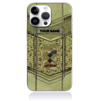 Coque de téléphone personnalisée pour soldat/vétéran australien - 3101230009