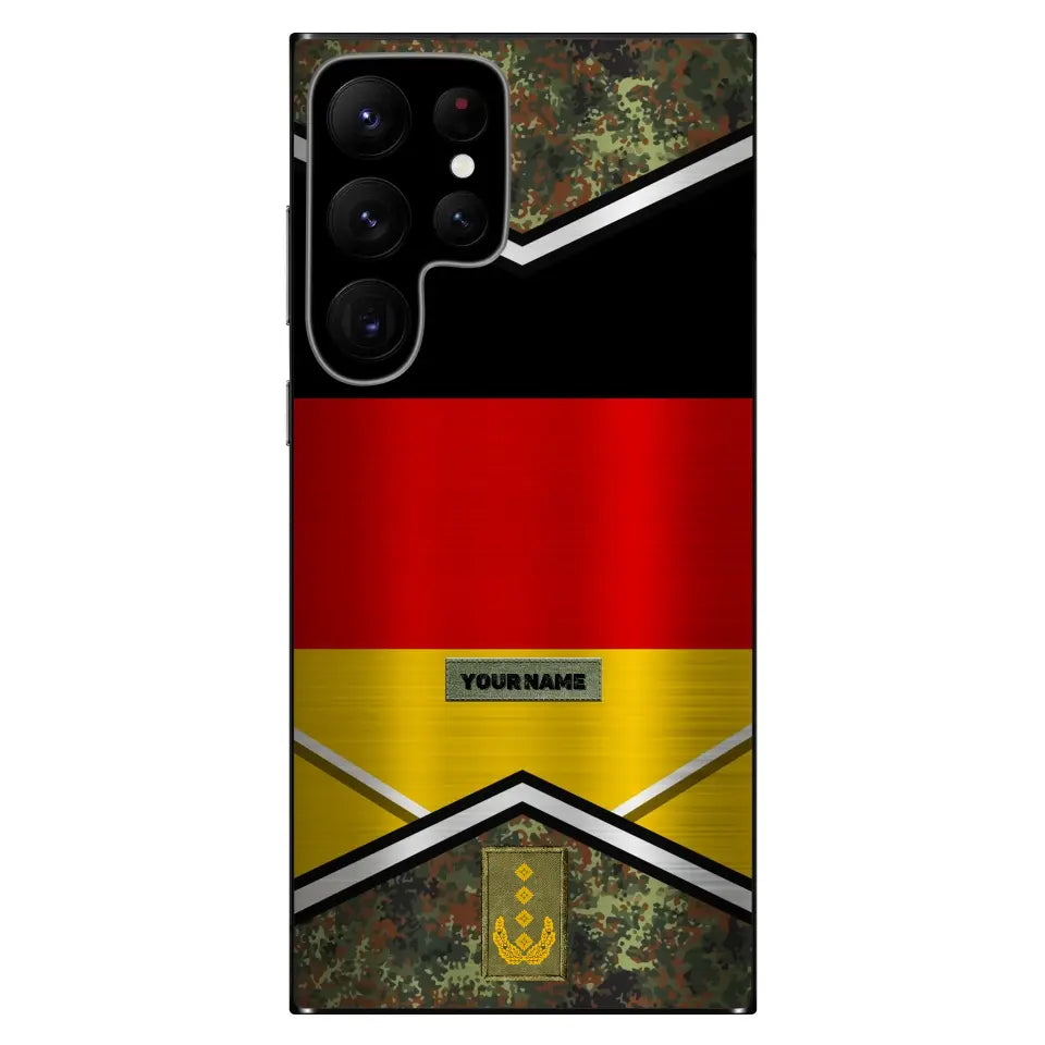 Personalisierte Handyhülle mit Aufdruck „Deutschland-Soldaten/Veteranen“ – 3005230002-D04