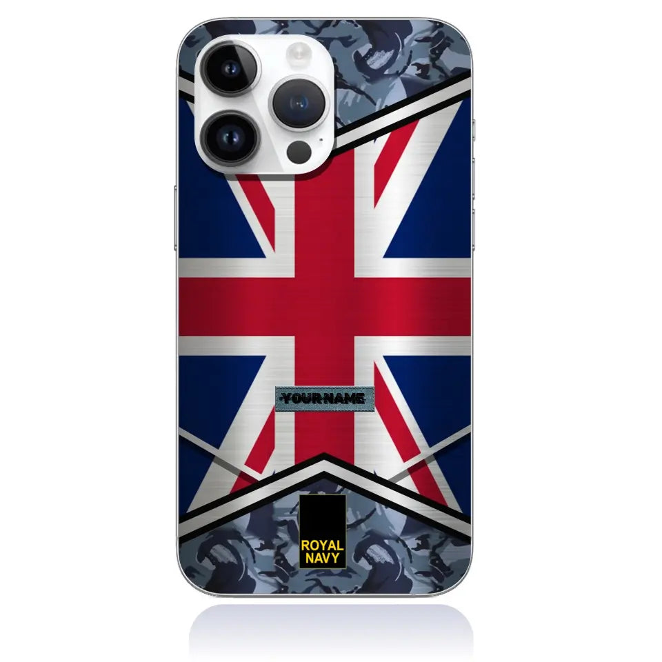 Personalized United Kingdom Soldier/Veterans Phone Case Printed - 3005230002-D04