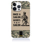 Personalized France Soldier/Veterans Phone Case Printed - 0206230001-D04