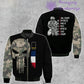 Personalized France Soldier/ Veteran Camo With Name And Rank Bomber Jacket 3D Printed - 2806230001