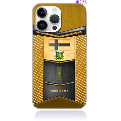 Personalized Finland Soldier/Veterans With Rank And Name Phone Case Printed - 2607230001