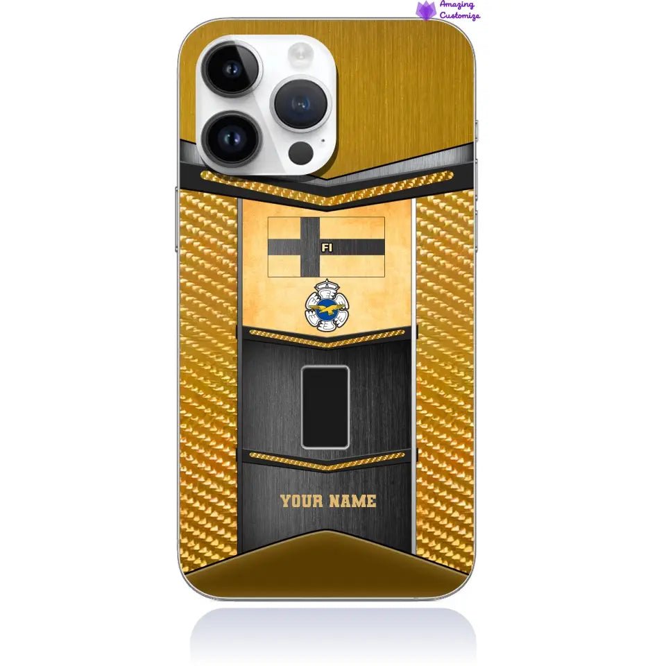 Personalized Finland Soldier/Veterans With Rank And Name Phone Case Printed - 2607230001