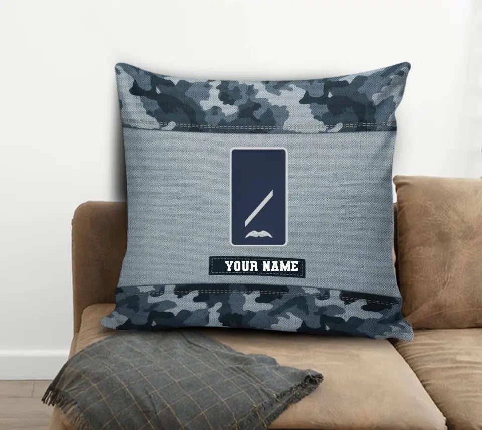 Personalized Ireland Soldier/ Veteran Camo With Name And Rank Pillow 3D Printed - 1508230001