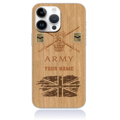 Coque de téléphone personnalisée pour soldat/vétéran du Royaume-Uni - 0709230001