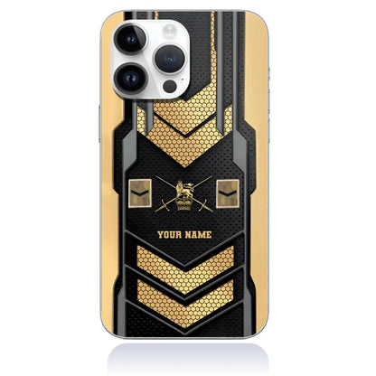 Personalized United Kingdom Soldier/Veterans Phone Case Printed - 0709230002