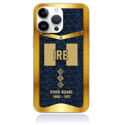 Personalized Ireland Soldier/Veterans With Rank And Name Phone Case Printed - 1408230001