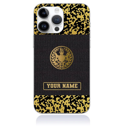 Personalized UK Soldier/Veterans With Rank And Name Phone Case Printed - 1509230001