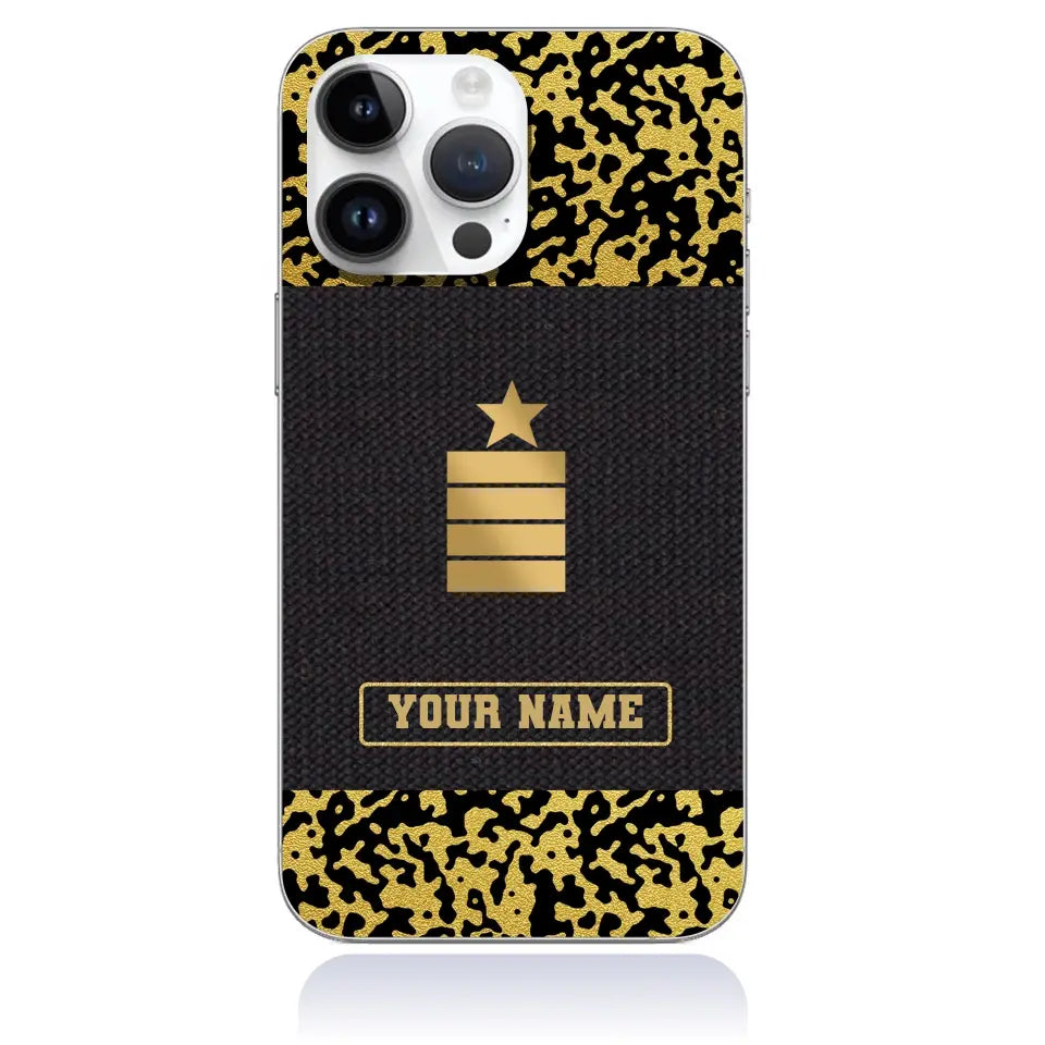 Personalized Germany Soldier/Veterans With Rank And Name Phone Case Printed - 1509230001